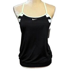 Nike NWT Layered Performance Tankini Top Women S